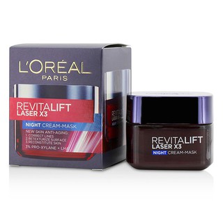 LOreal Paris Revitalift Laser x3 Night Cream-Mask 50ml