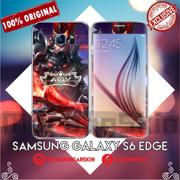 Garskin Samsung S6 Edge - Lubu AOV