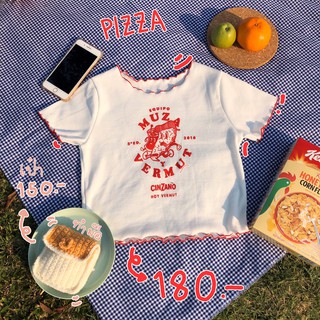 Jiners - Red Pizza Crop/ Crop top