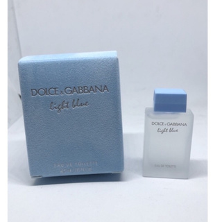 [ของใหม่] น้ำหอม mini Dolce&amp;Gabbana Light Blue ขนาด 4.5 ml ของแท้ 💯%