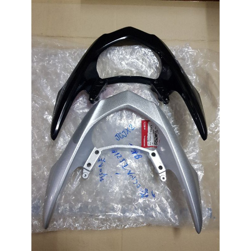 แท้ศูนย์ เหล็กท้ายเบาะ Wave125I (2012-2023)/เวฟ125ไอ ปลาวาฬ เหล็กกันตก