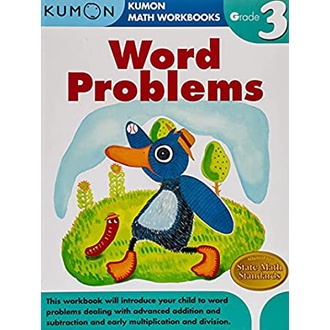 Word Problems (Kumon Math Workbooks Grade 3) สั่งเลย!! หนังสือภาษาอังกฤษมือ1 (New)