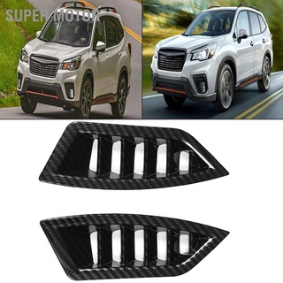 สติ๊กเกอร์คาร์บอนไฟเบอร์ระบายอากาศ 2 ชิ้นสําหรับ Forester Sk 2019