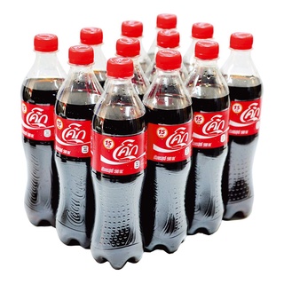 โปรโมชัน! โค้ก น้ำอัดลม ออริจินัล 590 มล. แพ็ค 12 ขวด Coke Soft Drink Original 590 ml x 12 Bottles