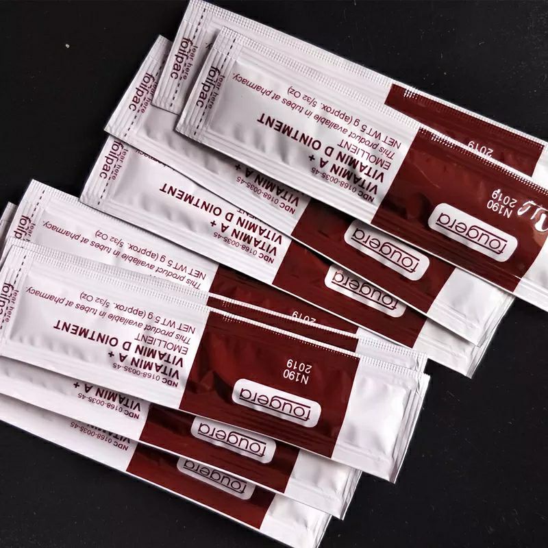 วิตามินบำรุงรอยสัก  TATTOO Aftercare ครีม Fougera  วิตามิน A&D สำหรับรอยแผลเป็น tattoo body ขนาด 5 กรัม 5/10 pcs