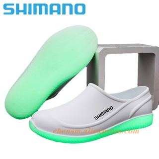 Shimano รองเท้าบูท กันน้ํา กันลื่น กันลื่น เรืองแสง กันฝน สําหรับผู้ชาย ตกปลา