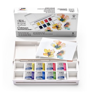 Winsor &amp; Newton Cotman Watercolour Floral Pocket Set