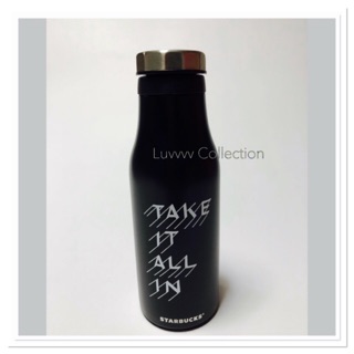 Starbucks 16oz Take All in Stainless Steel Water Bottle Thailands 2018.