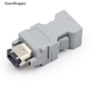 [Standhappy] อุปกรณ์เชื่อมต่อไฟร์เรอร์ IEEE 1394 6 Pin สําหรับมอเตอร์เซอร์โว 1 ชิ้น