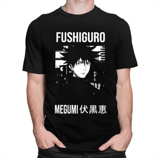 [COD]เสื้อยืด พิมพ์ลายการ์ตูนอนิเมะ Fushiguro Megumi Jujutsu Kaisen สําหรับผู้ชาย