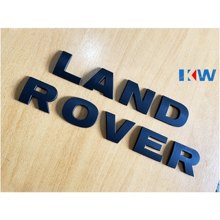 Land Rover Discovery  สติกเกอร์ฝากระโปรงหน้า - ตัวนูน (ดำด้าน)