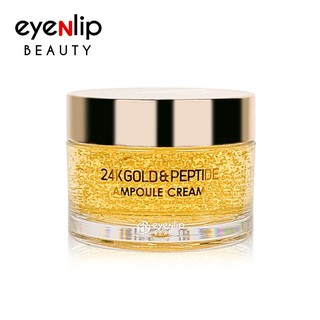 [eyeNlip] 24K GOLD &amp; PEPTIDE AMPOULE CREAM 50g