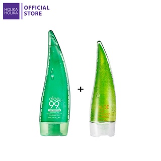 Holika Holika Aloe vera Sooting gel 250ml. &amp; Aloe vera Cleansing foam 150ml.