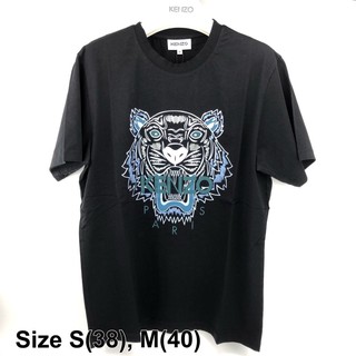 Kenzo men tee สีดำเสือฟ้า