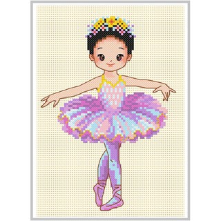 ชุดปักครอสติช Cross Stitch Kit Ballet (ITD-06)