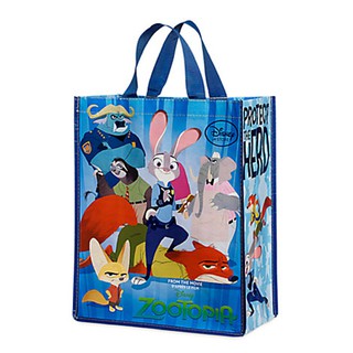 🇺🇸 ของแท้ Disney USA - H3412 กระเป๋า ถุงรีไซเคิล Zootopia Reusable Tote