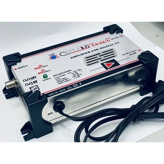 [รุ่นใหม่ล่าสุด]​ Booster บูสเตอร์ ​32dB ยี่ห้อ​ Cable TV)กรองสัญญาณ 4G,5G รุ่น CA-32/U DIGITAL PLUS