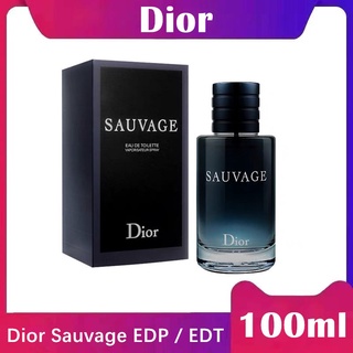 น้ำหอมผู้ชาย Christian Dior Sauvage EDP / EDT 100ml. กล่องซีล