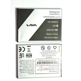 แบตเตอรี่ Lava 53 (2000 mAh)รับประกัน 3เดือน แบตlava# batterylava53#แบตlava53