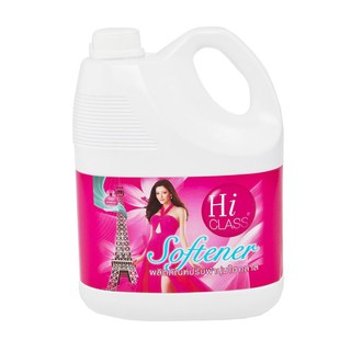 ไฮคลาส น้ำยาปรับผ้านุ่ม สีชมพู ขนาด 3800 มล. Hi Class Fabric Softener Pink Size 3800 ml.