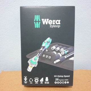 ชุดบล็อก WERA  Kraftform  Kompakt Zyklop  Speed