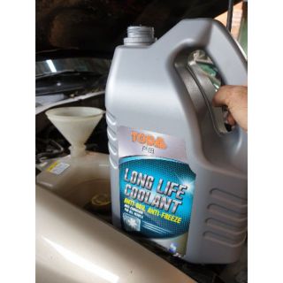 **จัดส่งฟรี** น้ำยาหล่อเย็นหม้อน้ำ TODA COOLANT (4L.)อายุการใช้งาน 5 ปี (Made in Japan)