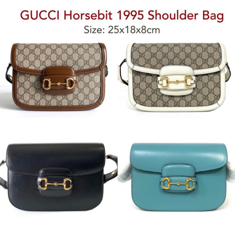 New Gucci 1955 Horsebit shoulder bag Shopee Thailand