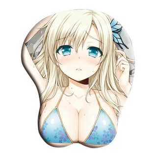แผ่นรองข้อมือซิลิโคนลายการ์ตูน 3 D