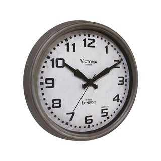 clock WALL CLOCK MORPHIN VINTAGE GRAY ON TIME Home decoration Home &amp; Furniture นาฬิกา นาฬิกาแขวน ON TIME MORPHIN VINTAGE