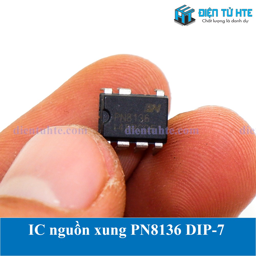 แหล่งชีพจร PWM IC PN8136 DIP-7 [HTE Quy Nhon CN2]