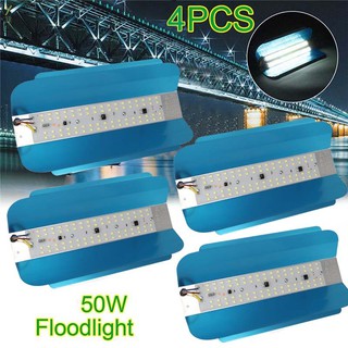 โคมไฟ กันน้ำ 50w led 160-240 v จำนวน 4 ชิ้น/ชุด