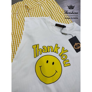 🏷️🏷️ : lady sunshine  เซตกางเกงขายาวเสื้อแขนกุด