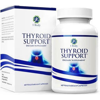 อาหารเสริมไทรอยด์ ยี่ห้อไหนดี เป็น อันดับที่ 1 ของอเมริกา ไทรอยด์ยี่ห้อ Thyroid Support Supplement with Iodine by 1 Body