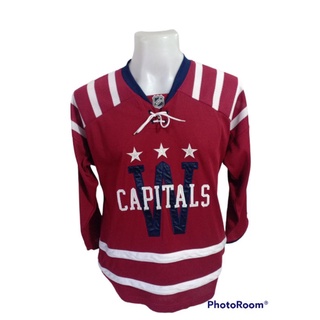 เสื้อกีฬา REEBOK NHL CAPITALS SIZE M( L YOUTH) มือ2