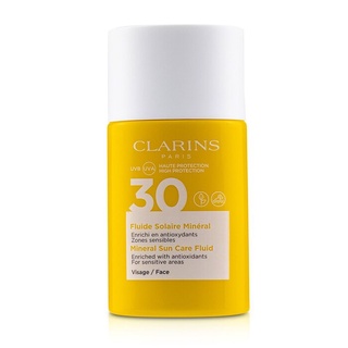 CLARINS - Mineral Sun Care Fluid For Face SPF 30 - For Sensi