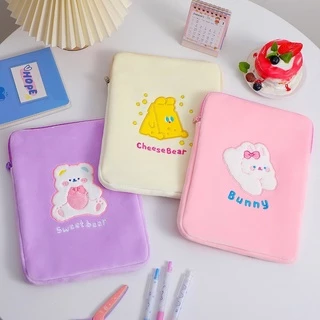 Hotwind (ส่งจากไทย) Bentoy Milkjoy เกาหลี น่ารัก หมี 11 10.5 10.2 นิ้ว กระเป๋า ipad NO.BABY02