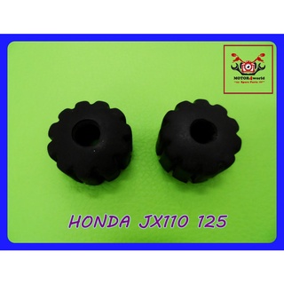 HONDA JX110 JX125 UNDER FUEL TANK RUBBER FRONT SET (2 PCS.) // ยางรองถังน้ำมัน HONDA JX110 JX125 (เซ็ท 2 ตัวหน้า)