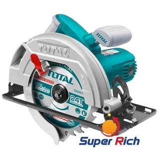 Total เลื่อยวงเดือน 9 นิ้ว 2200 วัตต์ (ขดลวดทองแดงแท้) รุ่น TS1222356 ( Circular Saw )