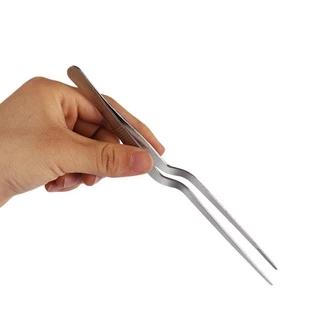 BEAU1 Food Tweezer เครื่องมือห้องครัวการนําเสนอการให้บริการสแตนเลส