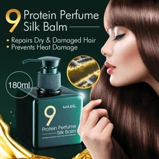 Masil Protein Perfume Silk Balm 180ml — บาล์มผมน้ำหอม ผมนุ่มลื่น