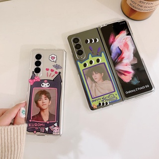 เคสโทรศัพท์มือถือ ลายเด็กผู้ชายสามตา แฟชั่น สําหรับ Samsung Z Fold4 Z Fold3