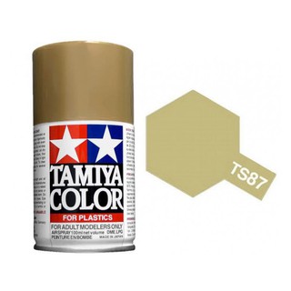 TAMIYA 85087 TS-87 TITANIUM GOLD สีสเปรย์ทามิย่า พ่นงานโมเดล