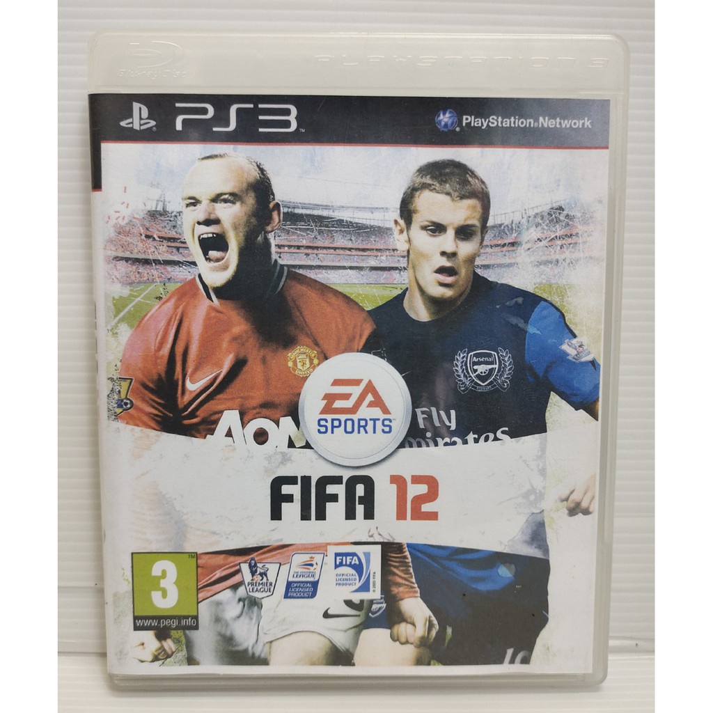 🎮แผ่นเกมส์ PS3 FIFA12 แผ่นแท้ มือ2 พร้อมส่ง🚚🚚🚚