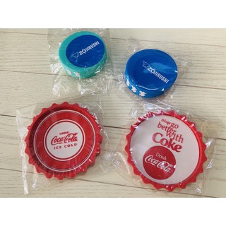 ที่รองแก้วซิลิโคน โคคาโคลา Coca cola Zojirushi โซจิรุชิ