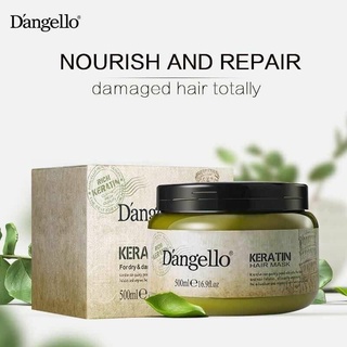 ทรีทเม้นท์ มาส์ก เคราติน ดิแองเจโล่ Dangello Keratin Hair Mask 500ml