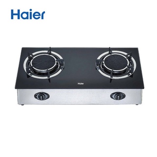 เตาแก๊ส Haier รุ่น HGH-TG752 ชนิดตั้งโต๊ะ หัวเตาอินฟาเรด 2 หัว