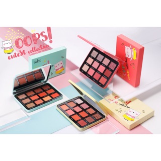 [พร้อมส่ง ของแท้]odbo Oops Cutest Collection Eyeshadow Palette OD212