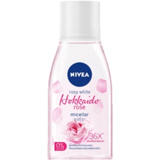 นีเวียคลีนซิ่งไมเซล่าวอเตอร์โรซี่ไวท์ฮอกไกโด 125 มล. Nivea Rosy White Hokkaido Rose Micellar Water