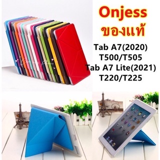 แท้ Samsung Galaxy Tab A7 Lite (2021)/Tab A7 (2021) T500 Smart​ ​Case​​ Onjees​ พับตั้งได้ ใน ปิด-เปิดหน้าจออัตโนมัติ