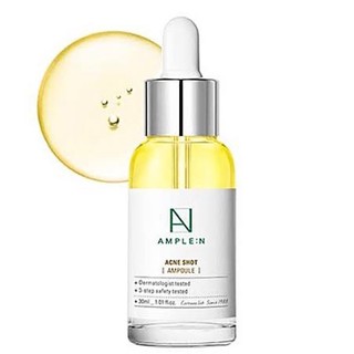 (พร้อมส่ง ถูกสุด ส่งไว)Coreana Lab Ample N Acne Shot Ampoule 30ml เซรั่มปราบสิวสุดฮิต!